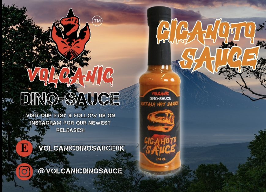 Volcanic DinoSauce - Giganoto-Sauce – Buffalo Sauce (Hot)